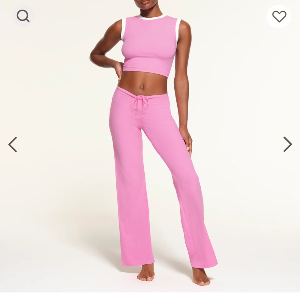 NWOT Skims Soft Lounge Drawstring Pant -Blush Size Small